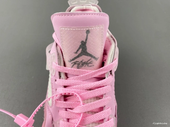 OFF-WHITE X 4 PINK JORDAN 1012